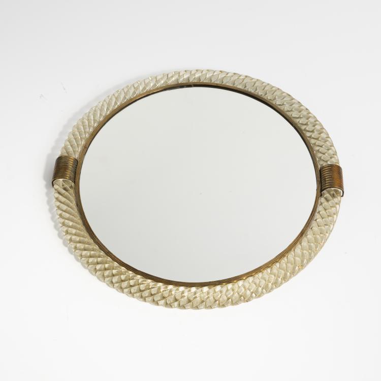 Hauptbild zu Objekt, Mirror, c. 1950, Barovier & Toso, Murano, 145B 263
