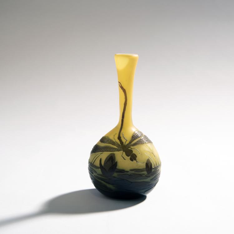 Hauptbild zu Objekt, Soliflore 'N&eacute;nuphars et Libellule', 1906-14, Gall&eacute;, Etablissements, Nancy, 144B 171