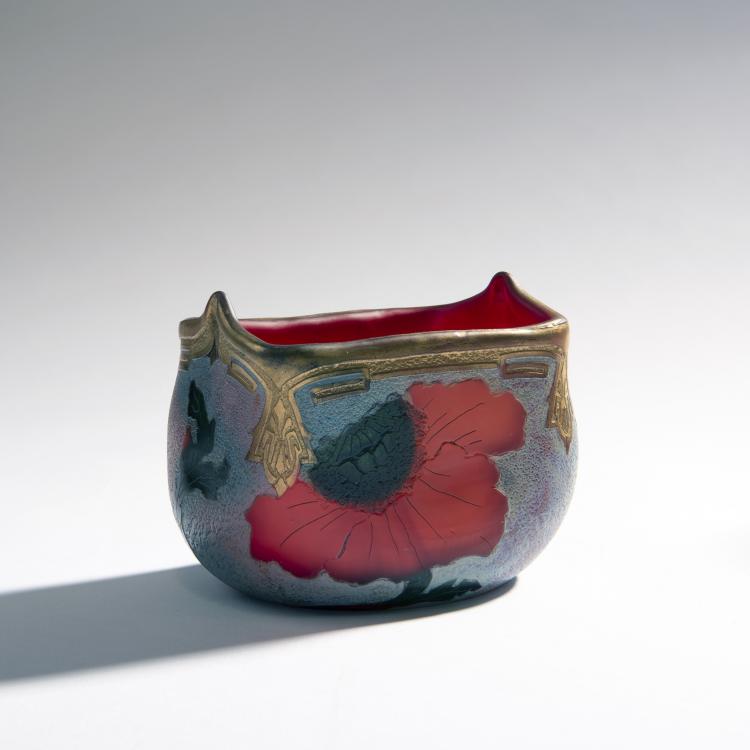 Hauptbild zu Objekt, Vase 'Pavots', 1900-15, Legras & Cie., Saint-Denis, 144B 198