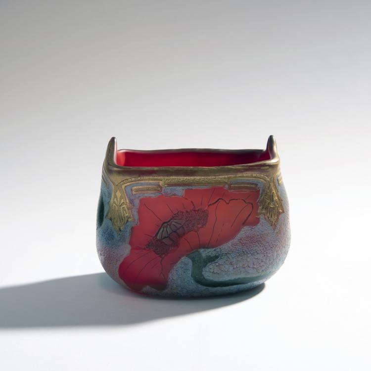 Bild 1 zu Objekt, Vase 'Pavots', 1900-15, Legras & Cie., Saint-Denis, 144B 198