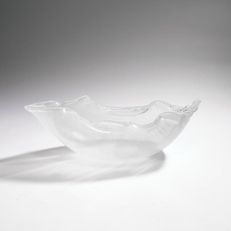Bild 1 zu Objekt, 'Foglia' bowl, c. 1938, Venini & C., Murano, 146D 720