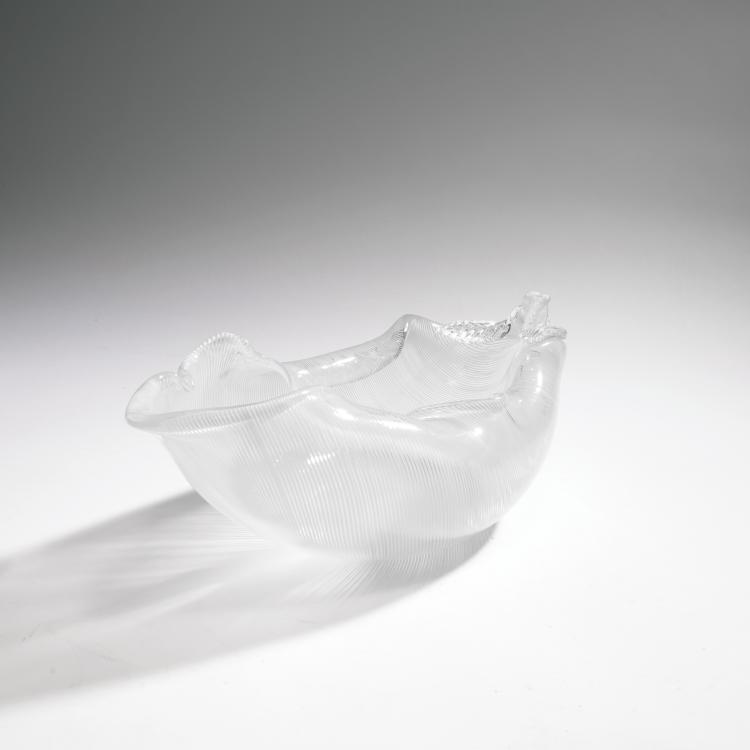 Bild 2 zu Objekt, 'Foglia' bowl, c. 1938, Venini & C., Murano, 146D 720