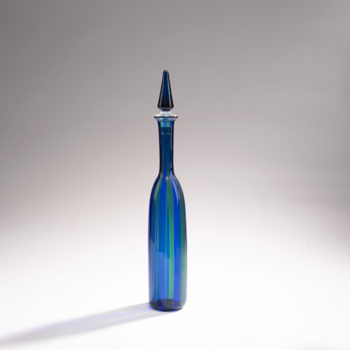 Bottle with stopper 'A fasce', 1956