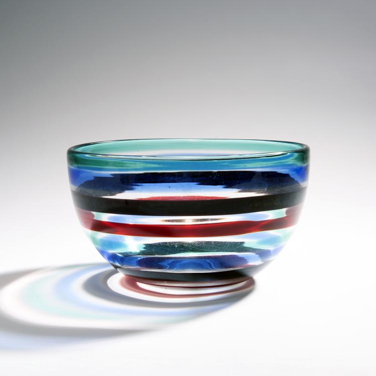 Hauptbild zu Objekt, Schale 'A fasce di colore', 1953, Venini & C., Murano, 146D 752