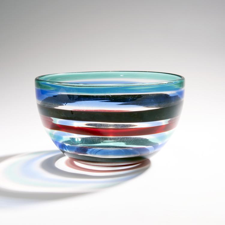 Bild 1 zu Objekt, Schale 'A fasce di colore', 1953, Venini & C., Murano, 146D 752