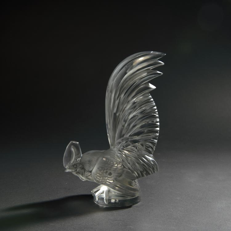 Hauptbild zu Objekt, K&uuml;hlerfigur 'Coq nain', 1928, Lalique, Ren&eacute;, Wingen-sur-Moder, 144A 37