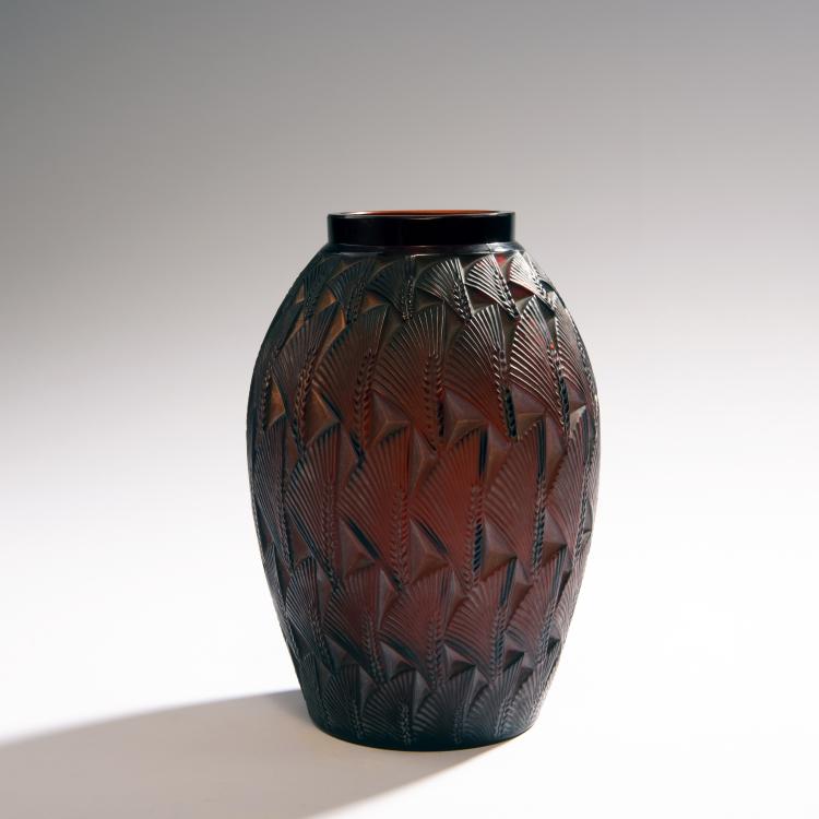 Hauptbild zu Objekt, 'Grignon' vase, 1932, Lalique, Ren&eacute;, Wingen-sur-Moder, 144A 52