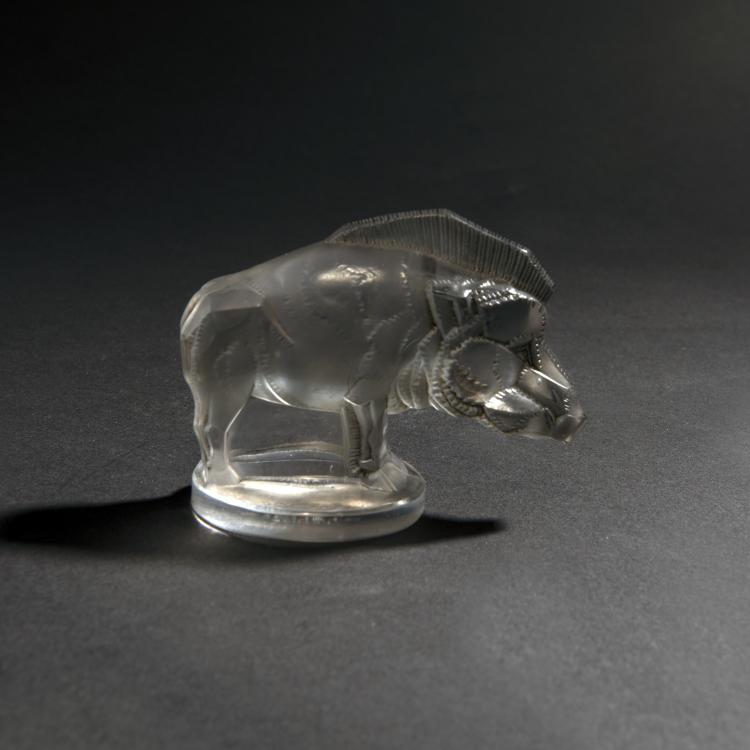 Bild 1 zu Objekt, Briefbeschwerer 'Sanglier', 1929, Lalique, Ren&eacute;, Wingen-sur-Moder, 144A 41