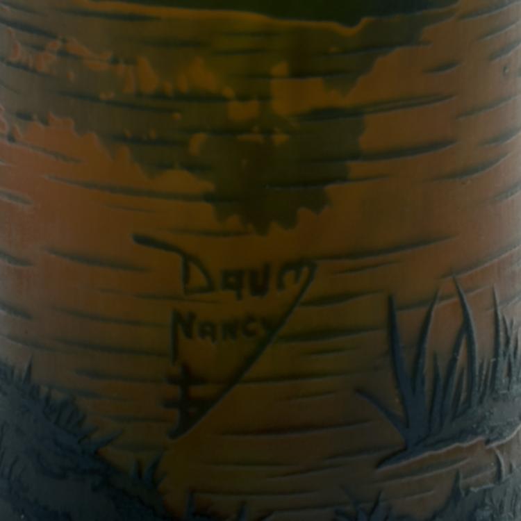 Bild 2 zu Objekt, Vase 'Paysage lacustre, Cr&eacute;puscule', 1910-15, Daum Fr&egrave;res, Nancy, 144B 120