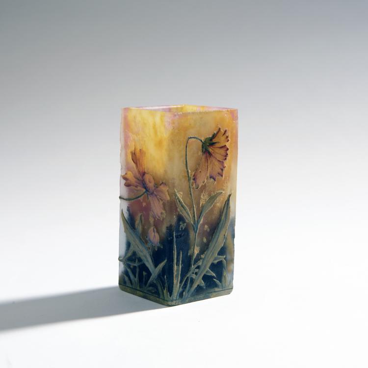 Hauptbild zu Objekt, 'Arnica' vase, c. 1910, Daum Fr&egrave;res, Nancy, 144B 111