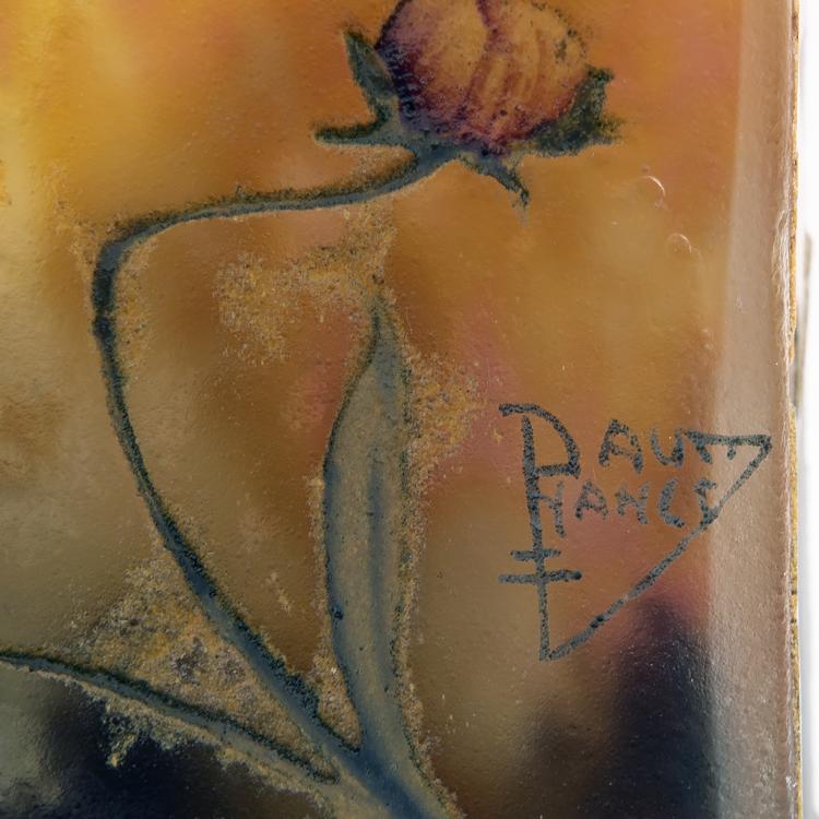 Bild 2 zu Objekt, 'Arnica' vase, c. 1910, Daum Fr&egrave;res, Nancy, 144B 111