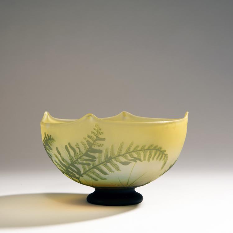 Bild 1 zu Objekt, Schale 'Foug&egrave;res', 1902-03, Gall&eacute;, Emile, Nancy, 144B 158