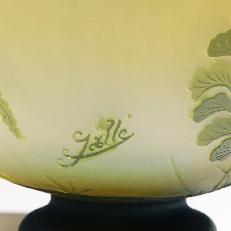 Bild 2 zu Objekt, Schale 'Foug&egrave;res', 1902-03, Gall&eacute;, Emile, Nancy, 144B 158