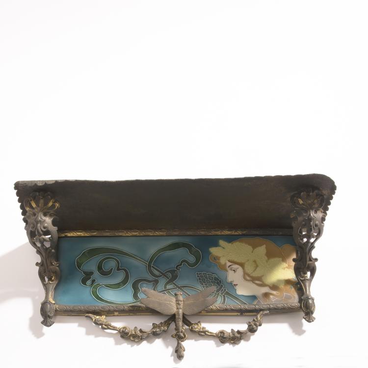 Hauptbild zu Objekt, Tile, c. 1900, Schwarz, J. von, N&uuml;rnberg, 144B 404