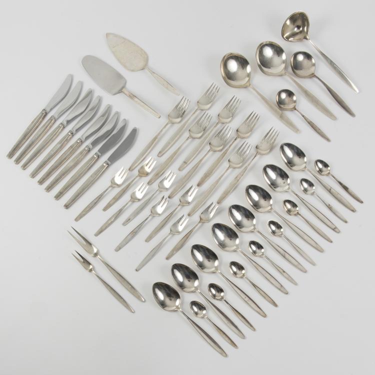 Bild 1 zu Objekt, 'Cypress' silverware, 1954, Jensen, Georg, Kopenhagen, 145B 291