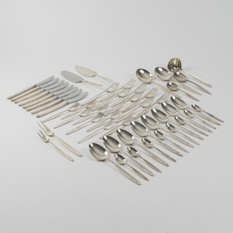 Bild 2 zu Objekt, 'Cypress' silverware, 1954, Jensen, Georg, Kopenhagen, 145B 291