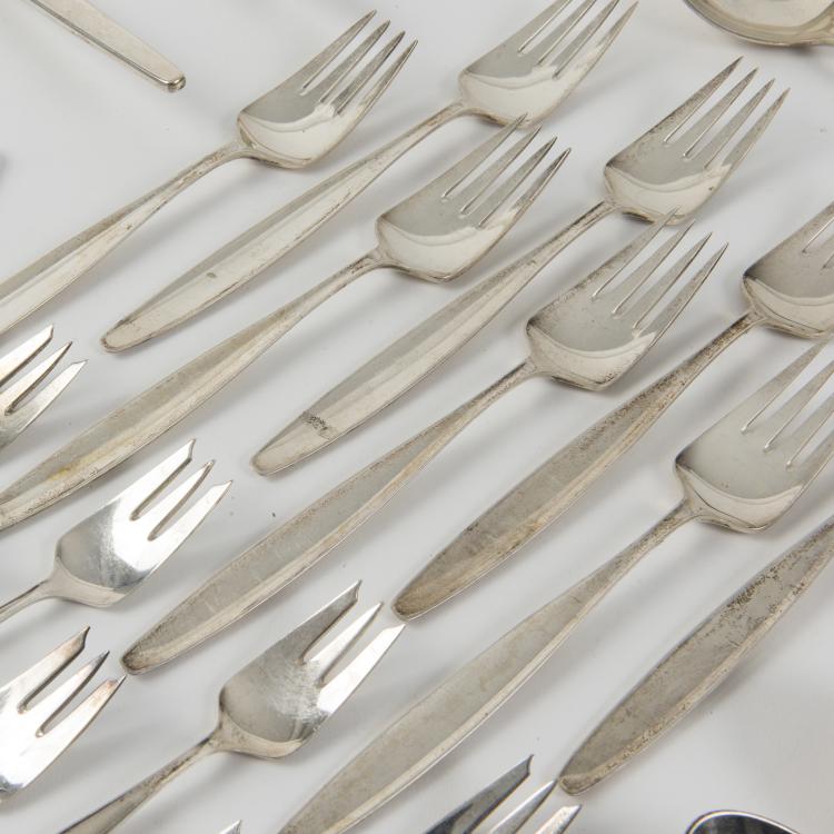 Bild 4 zu Objekt, 'Cypress' silverware, 1954, Jensen, Georg, Kopenhagen, 145B 291