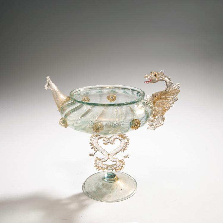 Bild 1 zu Objekt, Decorative jug, c. 1900, C.V.M., Murano, 146D 686