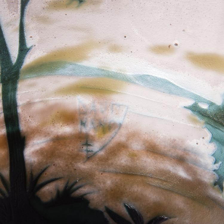 Bild 2 zu Objekt, Schale 'Paysage lacustre', um 1910, Daum Fr&egrave;res, Nancy, 144B 127