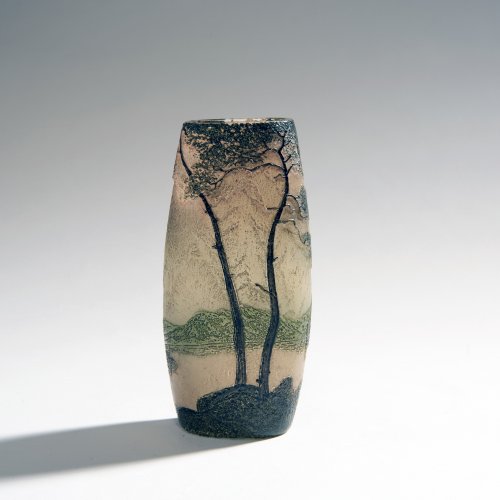 Vase 'Paysage lacustre', um 1910