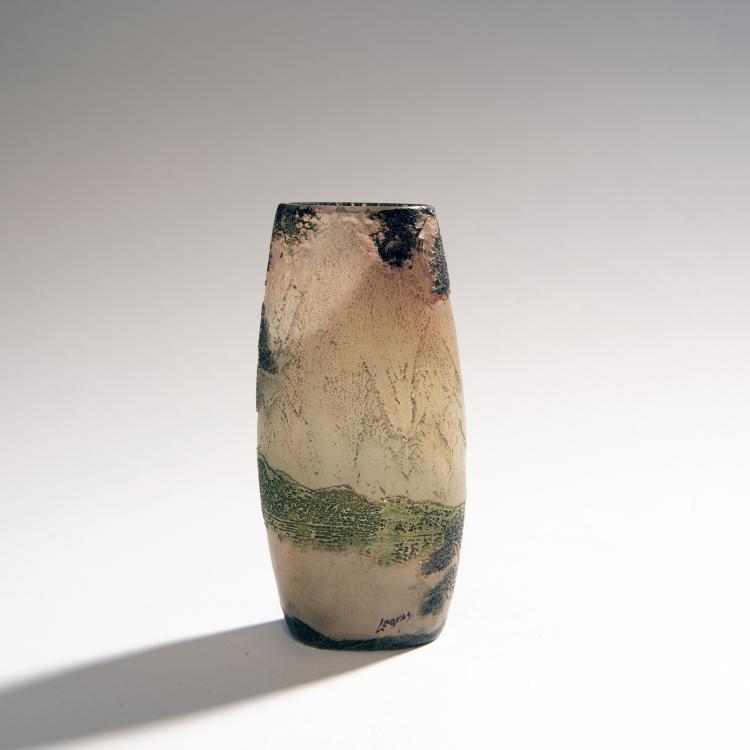 Bild 1 zu Objekt, Vase 'Paysage lacustre', um 1910, Legras & Cie., Saint-Denis, 144B 199