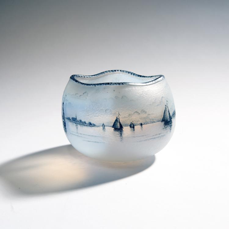 Bild 3 zu Objekt, Vase 'Delft', 1899, Daum Fr&egrave;res, Nancy, 144B 83
