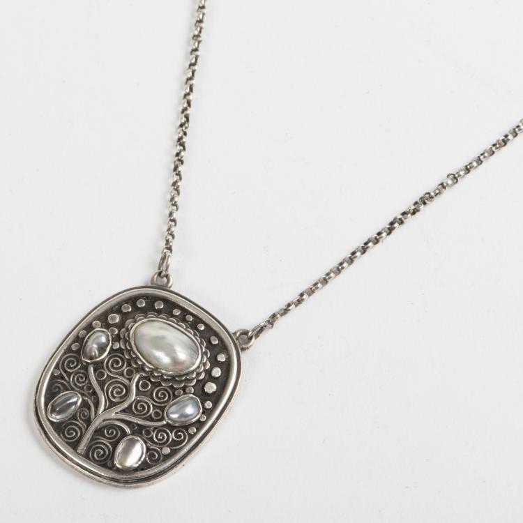 Hauptbild zu Objekt, Necklace, c. 1912, Mayrhofer, Adolf von, M&uuml;nchen, 144B 461