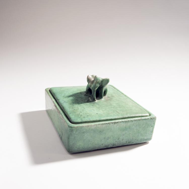 Bild 2 zu Objekt, Jar with two elephants, 1932, Max Laeuger, Laeuger, Max, Karlsruhe, 144B 398