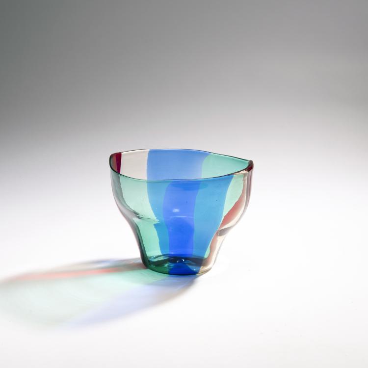 Bild 1 zu Objekt, 'A fasce verticali' vase, c. 1951, Venini & C., Murano, 146D 744