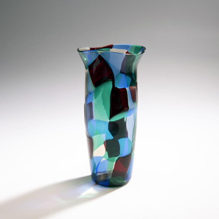 Bild 2 zu Objekt, 'Pezzato' vase, c. 1951, Venini & C., Murano, 146D 745