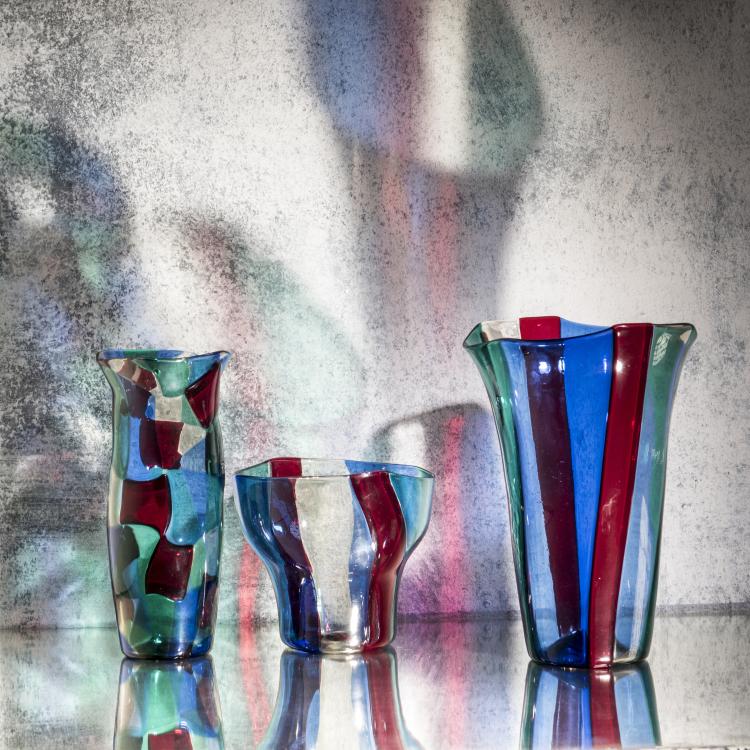 Bild 4 zu Objekt, 'Pezzato' vase, c. 1951, Venini & C., Murano, 146D 745