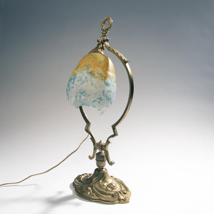 Bild 1 zu Objekt, Tischleuchte, um 1910, Daum Fr&egrave;res, Nancy, 144B 128