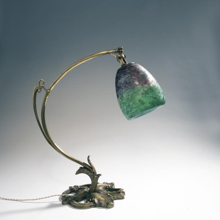 Bild 1 zu Objekt, Table lamp 'P&acirc;te grise', c. 1902, Daum Fr&egrave;res, Nancy, 144B 96