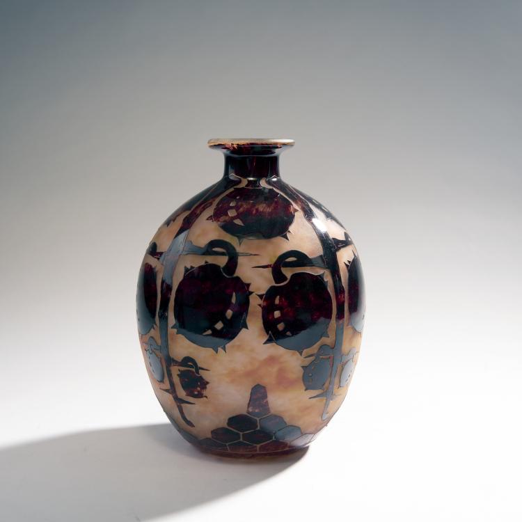 Bild 1 zu Objekt, Vase 'Marrons', 1922-25, Schneider, Epinay-sur-Seine, 144B 218