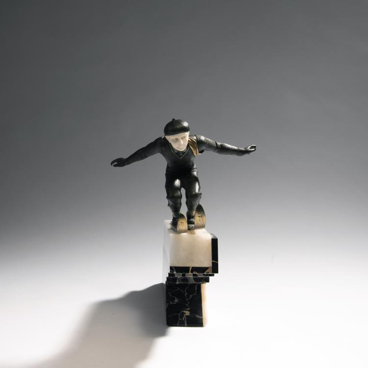 Bild 1 zu Objekt, 'Skier', c. 1925 , 144B 321