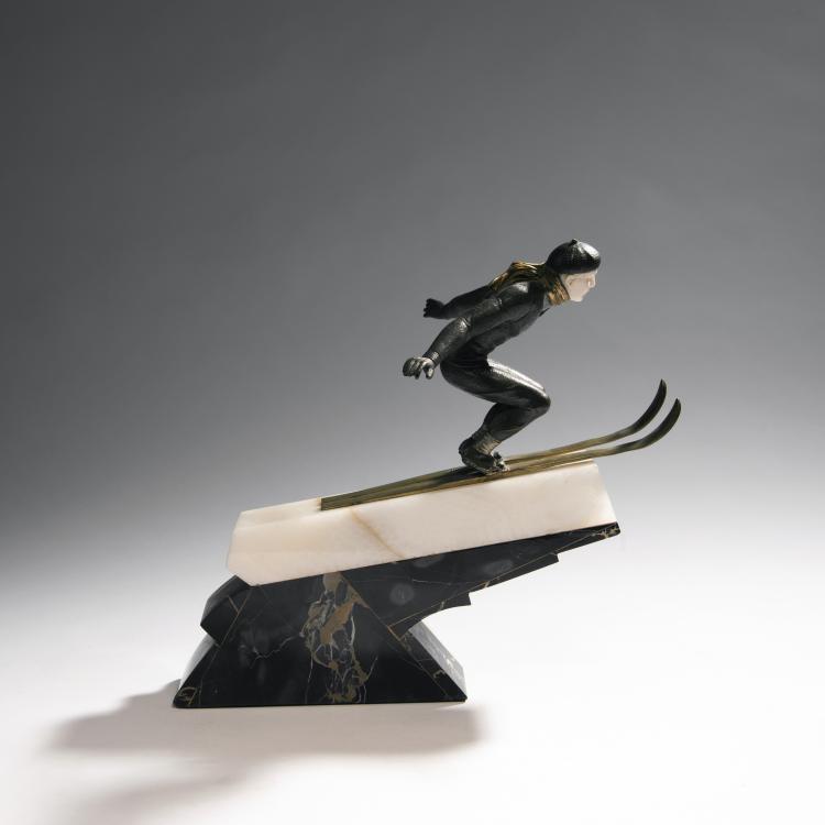 Bild 3 zu Objekt, 'Skier', c. 1925 , 144B 321