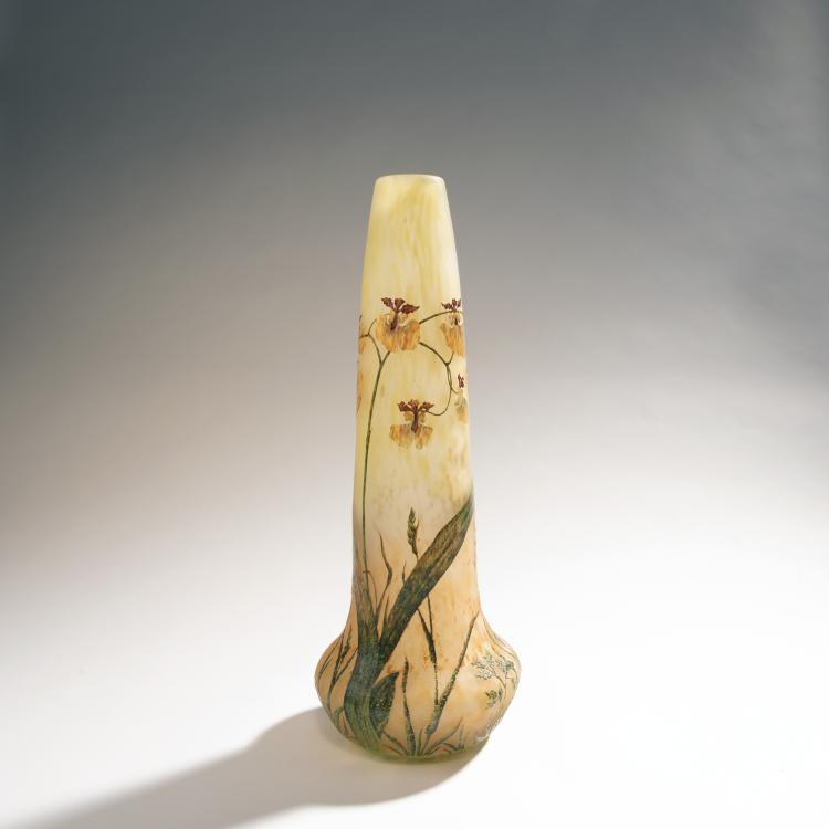 Bild 1 zu Objekt, Vase 'Orchid&eacute;es', 1905-10, Daum Fr&egrave;res, Nancy, 144B 103