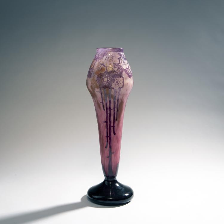 Hauptbild zu Objekt, Vase 'Eglantines', 1927-28, Schneider, Epinay-sur-Seine, 144B 222
