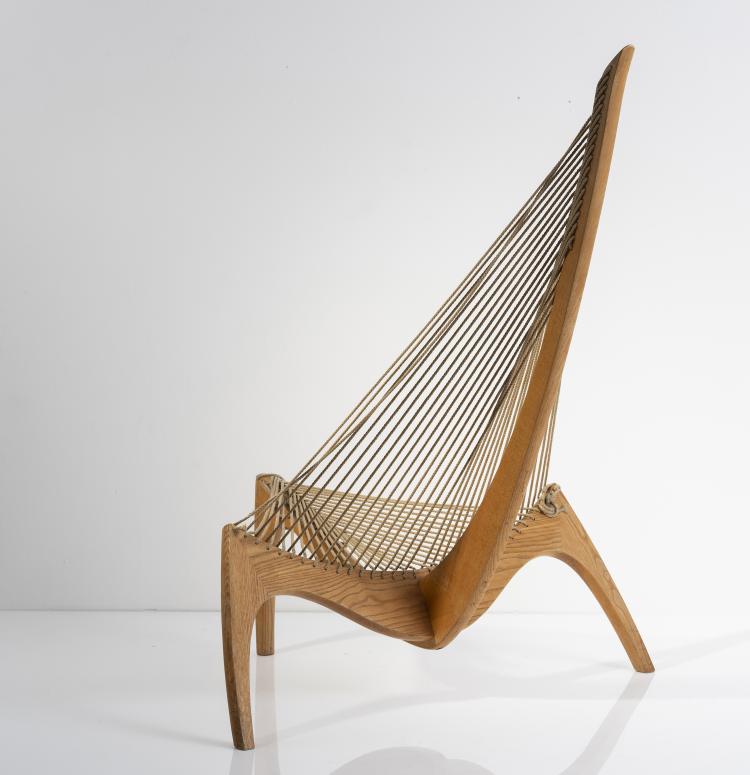 Bild 3 zu Objekt, 'Harp' chair, 1963, Christensen & Larsen, Kopenhagen, 145B 387