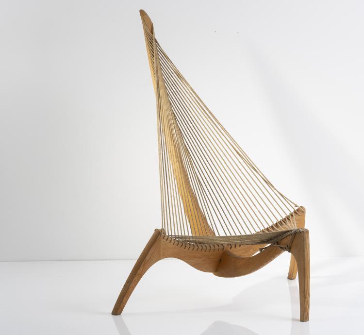 Bild 4 zu Objekt, 'Harp' chair, 1963, Christensen & Larsen, Kopenhagen, 145B 387