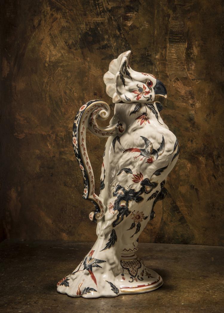 Bild 10 zu Objekt, Kakadu als Deckelkanne, um 1880, Gall&eacute;, Emile, Nancy, 144B 427