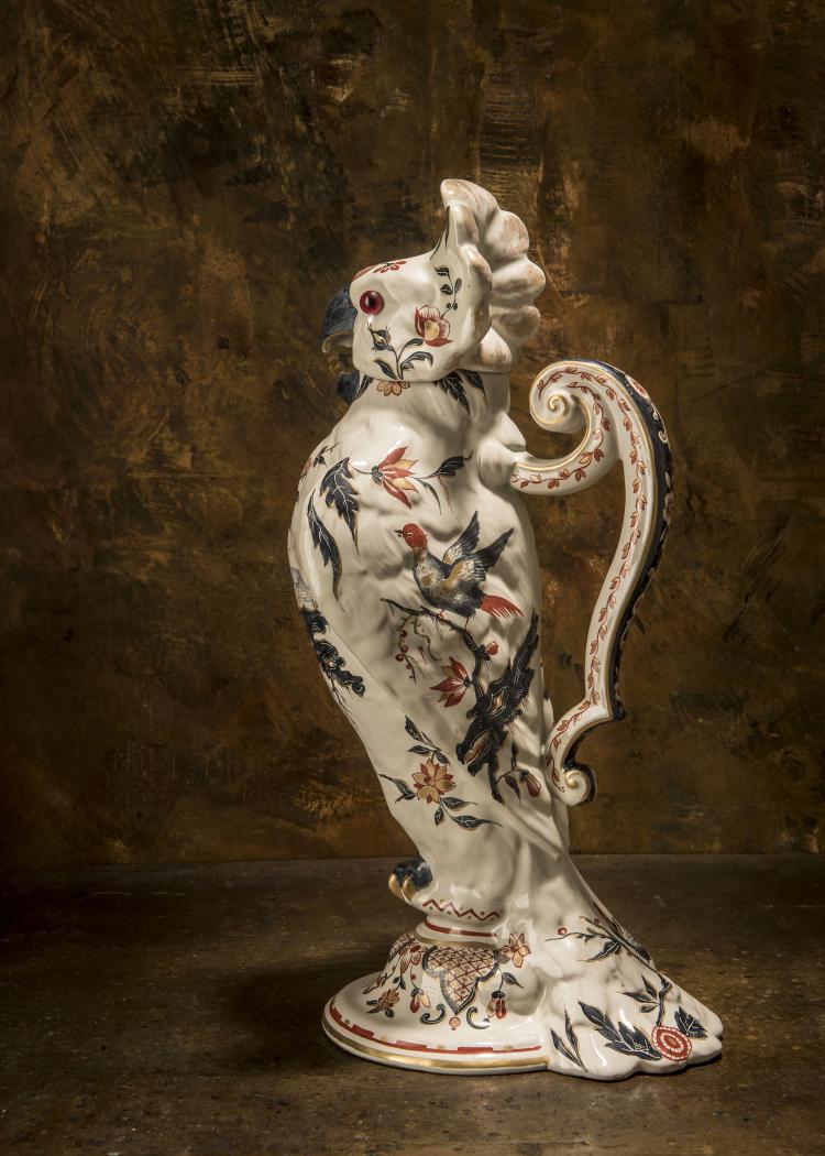 Bild 11 zu Objekt, Kakadu als Deckelkanne, um 1880, Gall&eacute;, Emile, Nancy, 144B 427