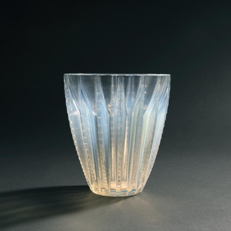 Hauptbild zu Objekt, Vase 'Chamonix', 1933, Lalique, Ren&eacute;, Wingen-sur-Moder, 144A 55