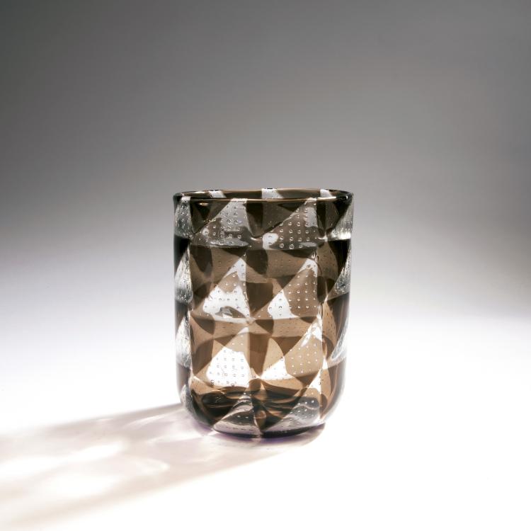 Hauptbild zu Objekt, 'Intarsio' vase, 1961-63, Barovier & Toso, Murano, 146D 793