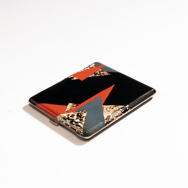 Hauptbild zu Objekt, Cigarette case, c. 1922, Puiforcat, Jean, Paris, 144B 451