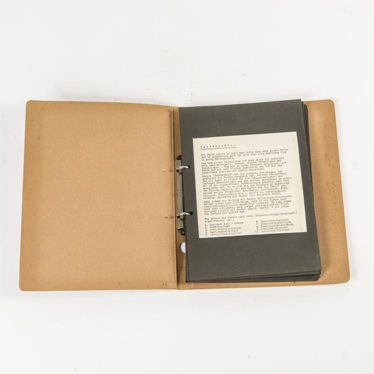 Bild 1 zu Objekt, Studies on color theory, 1920s, 145A 5