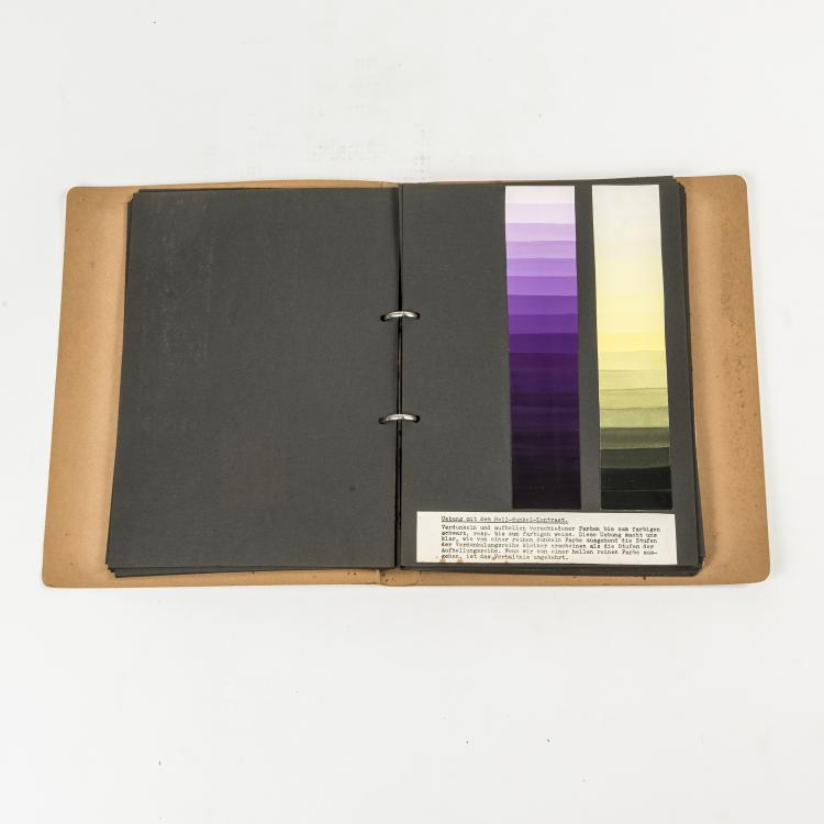 Bild 2 zu Objekt, Studies on color theory, 1920s, 145A 5