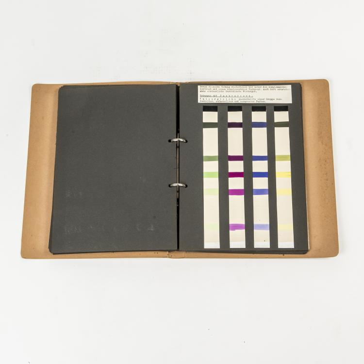 Bild 3 zu Objekt, Studies on color theory, 1920s, 145A 5