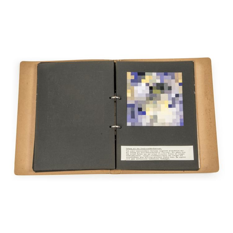 Bild 4 zu Objekt, Studies on color theory, 1920s, 145A 5