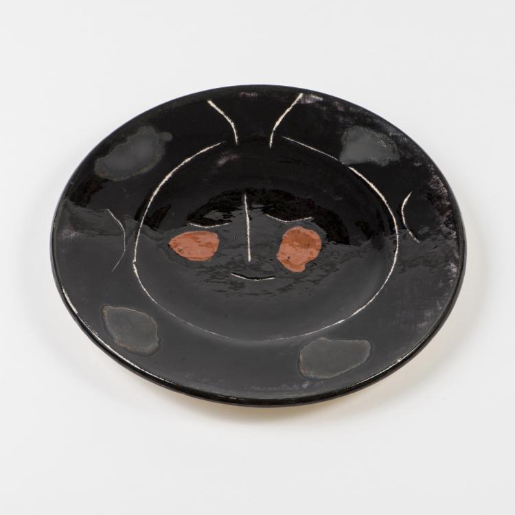 Bild 1 zu Objekt, Aus 'Service Visage Noir', 1948 (Entwurf), Madoura, 145C 489